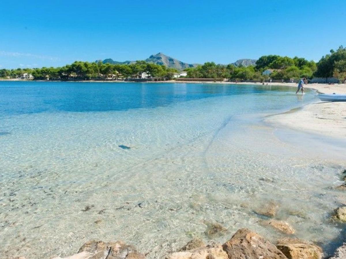 Villa Barcares Petit, Piscina, Jardines Junto A Playa En Alcudia Exterior photo